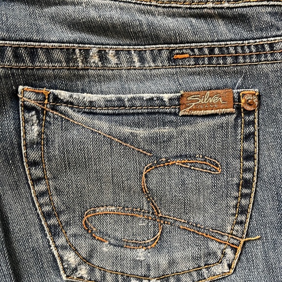SILVER JEANS: 77 . Denim Flare jeans - Picture 5 of 5